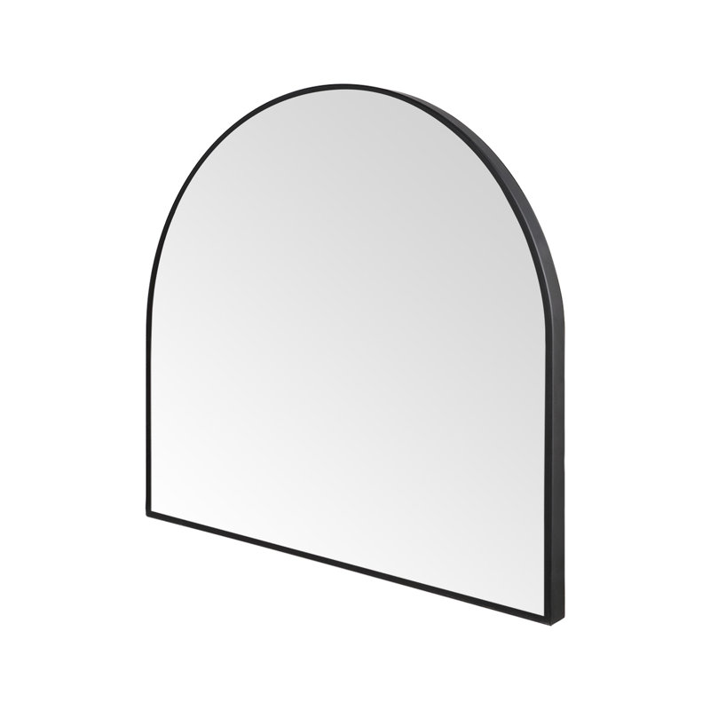 Miroir de salle de bain noir, H 36 po x l 36 po
