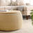 Round Storage Ottoman, 2 In 1 Function, Work As End Table And Ottoman,(25.5"X25.5"X14.5")-1250162682