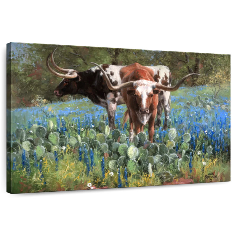 T For Texas, 8" H x 12" W