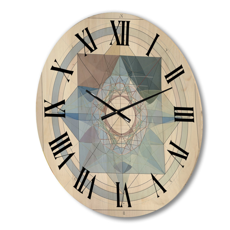 Horloge murale en bois serbe, Moyenne