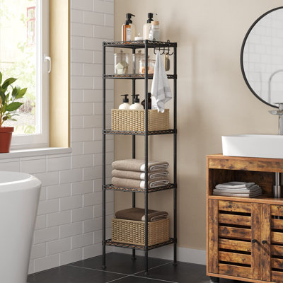 5-Tier Bathroom Storage Rack