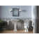Kohler Clw Recessed/Surface Mount Framed Medicine Cabinet with 2 Adjustable Shelves and Interior Mirror