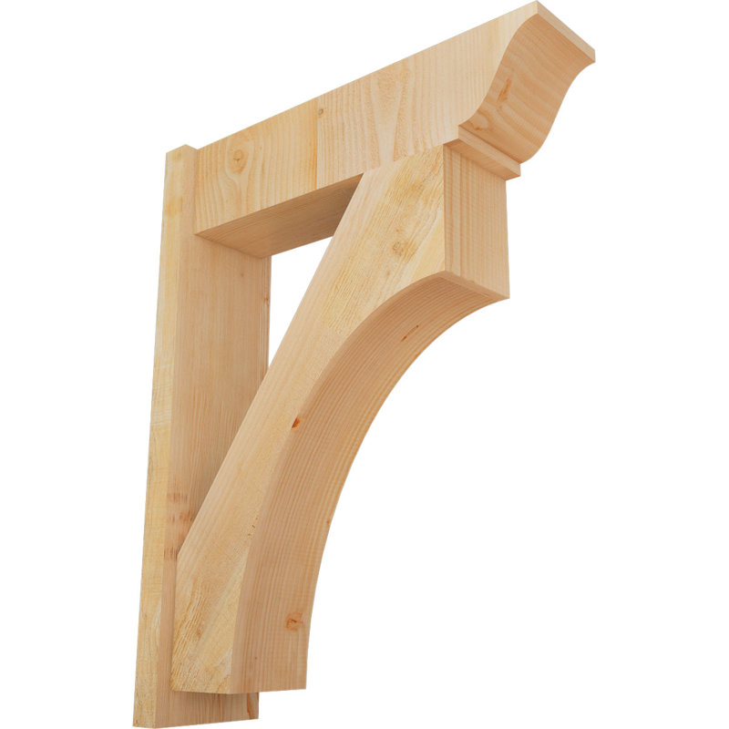 Persienne en bois Westlake, P 28 po x H 36 po, Sapin Douglas de 8 po (sciage brut)