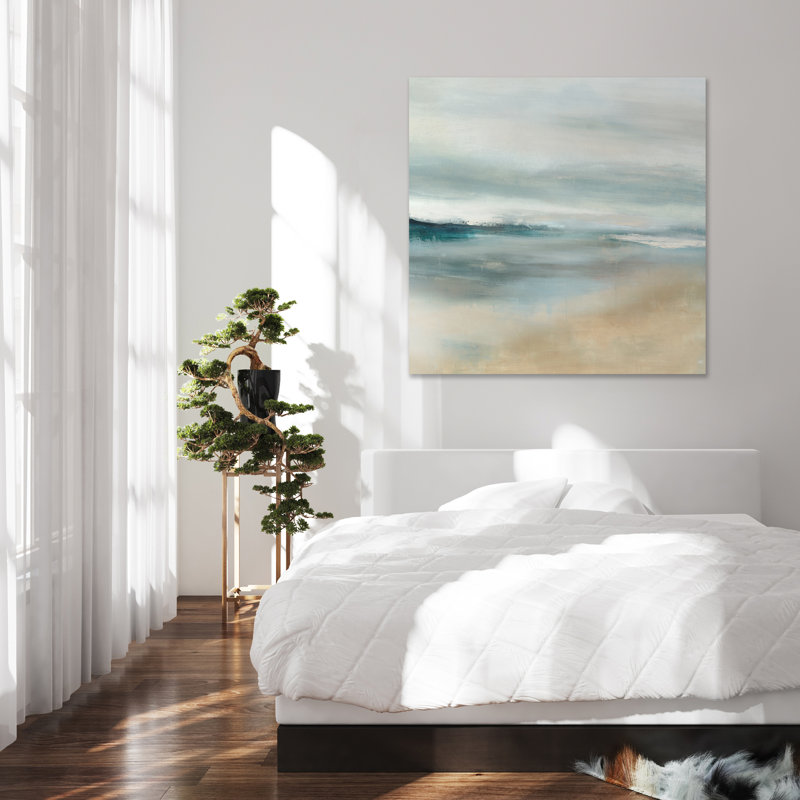 Northern Beach I Print by Mari Urasawa, 36" H x 36" W x 1.5" D