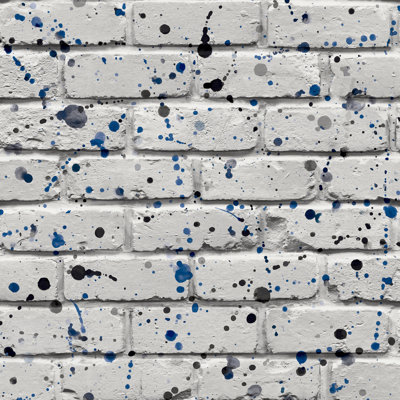 Papier peint abstrait éclaboussures murales grises
