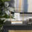 Modern Mechanical Tabletop Clock in Gold