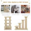Escalier pour chat à 4 niveaux
