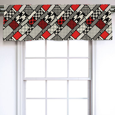 Sateen Ruffled Window Valance