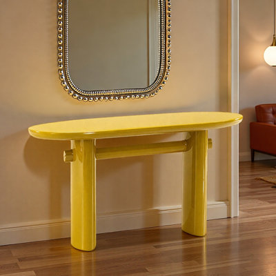 Italian-style modern minimalist console table