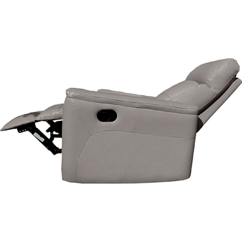 Fauteuil gris pâle 1058 avec inclinaison manuelle