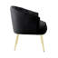 Thierry Velvet Barrel Chair-1118793146
