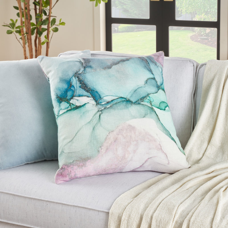 Abstract Cotton Pillow Cover