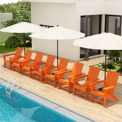 Ensemble de chaises Adirondack pliables Joubert