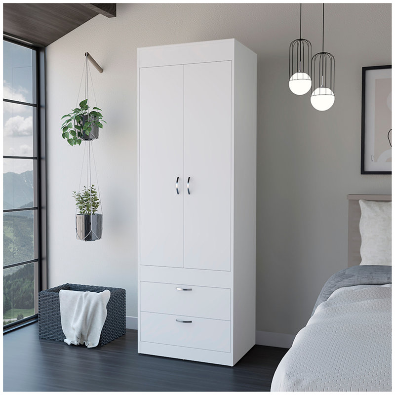 Armoire Tarento, finition deux tiroirs