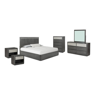 Doloros 6-Piece Bedroom Set