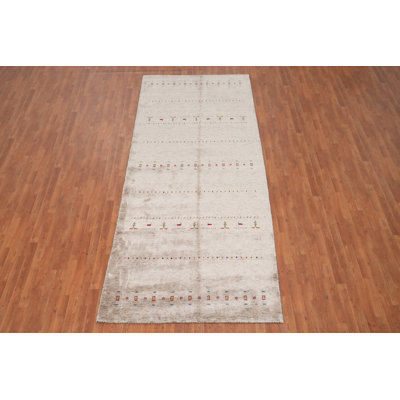 Tribal Gabbeh Style Oriental Area Rug 5x12
