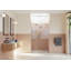 Halo 46.75 in. x 78 in. Frameless Glass Hinge Shower Door-1700308027