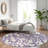 Premium Machine Washable Prisco Purple Rug-1183327408