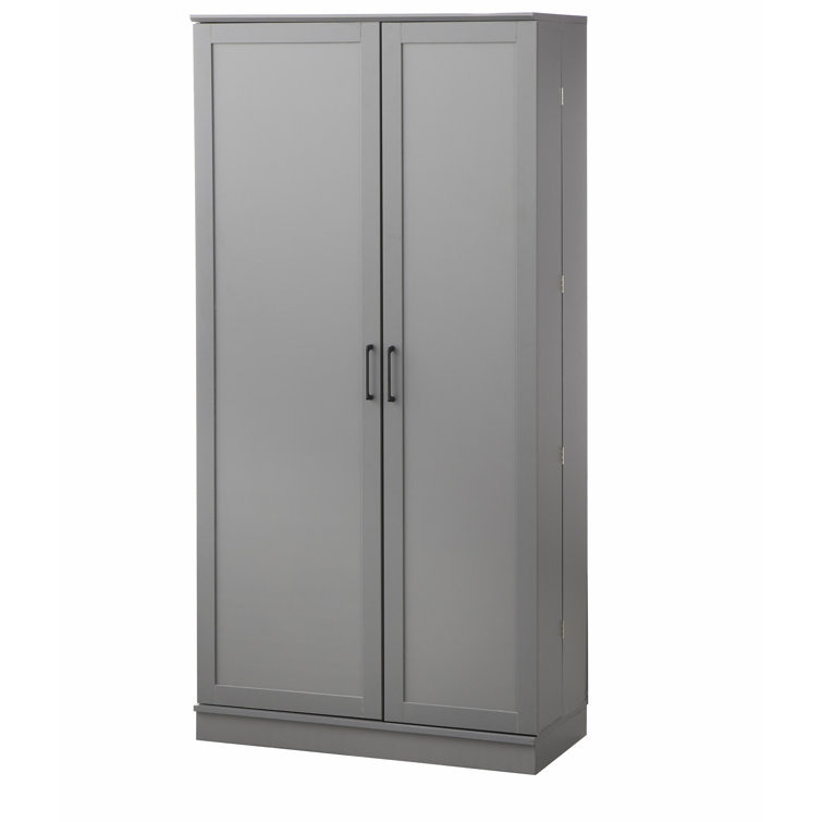 Davares 71 Kitchen Pantry Loon Peak Finish: Charcoal