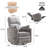 Luxurious Swivel Rocker Manual Recliner with Adjustable Pillows for Ultimate Comfort-339729845
