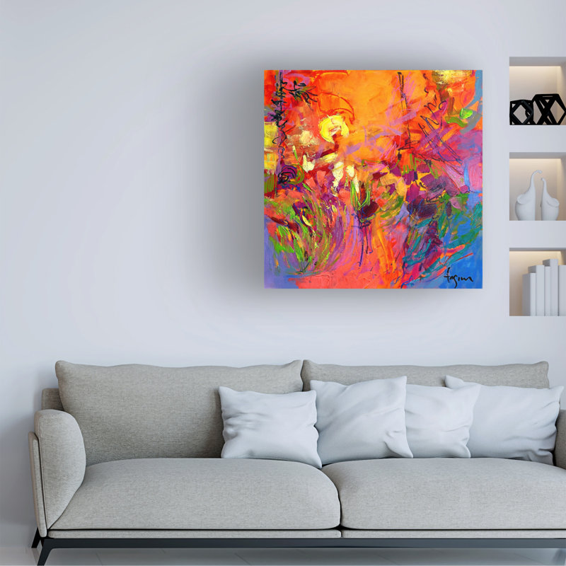 Dorothy Fagan Emblaze Me sur toile, H 35 po x l 35 po x P 2 po