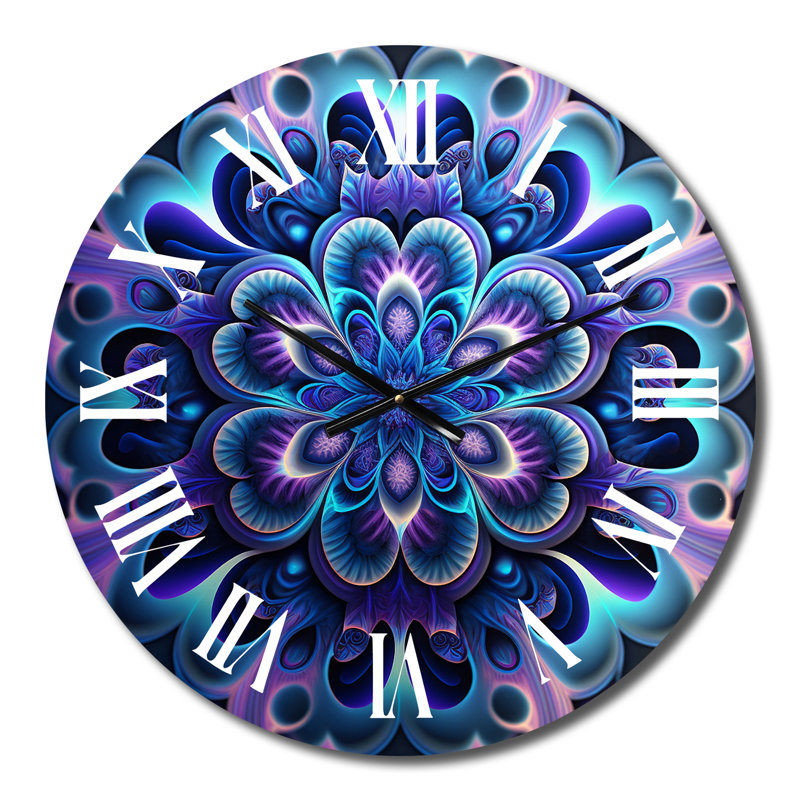 Dillwyn - Boho Mandala Wall Clock, Petit