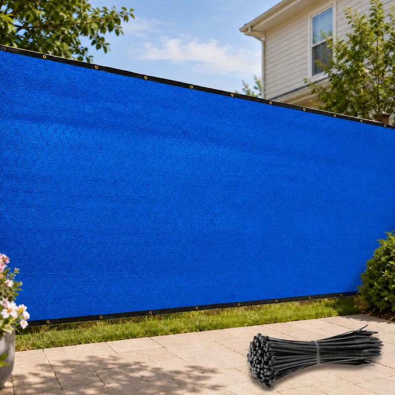 Colour Tree Privacy Screen & Windscreen Fabric Cover – Durable Outdoor Fence Protection, UV-Resistant, Easy Installation
