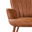 Faux Leather Armchair