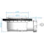 Dekor Rectangle Black Marble Effect Shower Tray - Multiple Sizes-329187568