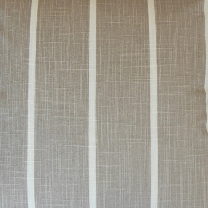 Coussin en coton Simona, Hauteur (22 po) x largeur (22 po), Gris