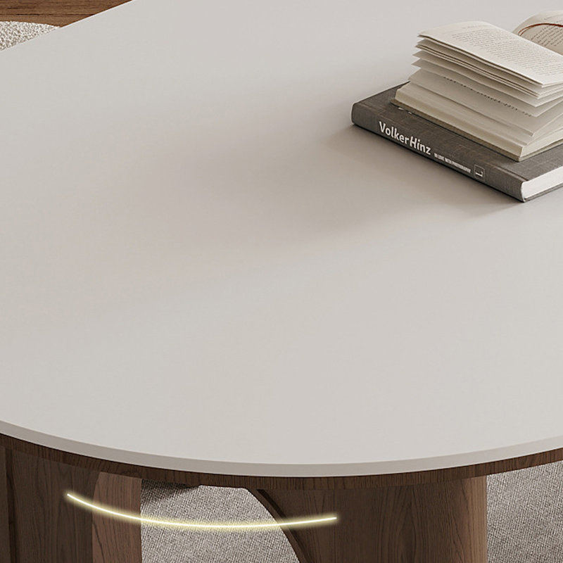 Table de salle à manger moderne de style minimaliste, 29.53"H x 55.12"L x 31.5"W