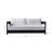 Everlee Metal 3-Piece Sofa Seating Group with Sunbrella Cushions
