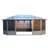 Gazebo Penguin Florence Solarium 12 Ft X 18 Ft Polycarbonate Roof - Slate-90546242-17534885