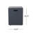 50 000 Btu Square Mgo Fire Table Tank Outside
