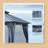 Galvanized Steel Double Roof Gazebo 10'x10'/10'x12'/12'x12'- Sturdy Aluminum Frame with Netting & Curtains for Lawn, Patio, Backyard-113268839