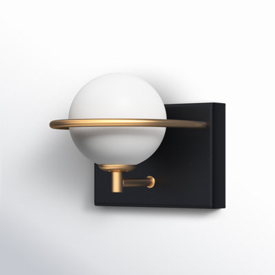 Bertram Single Frosted Dimmable Vanity Light