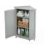 Armoire de salle de bain d'angle avec tablette réglable-1943534510