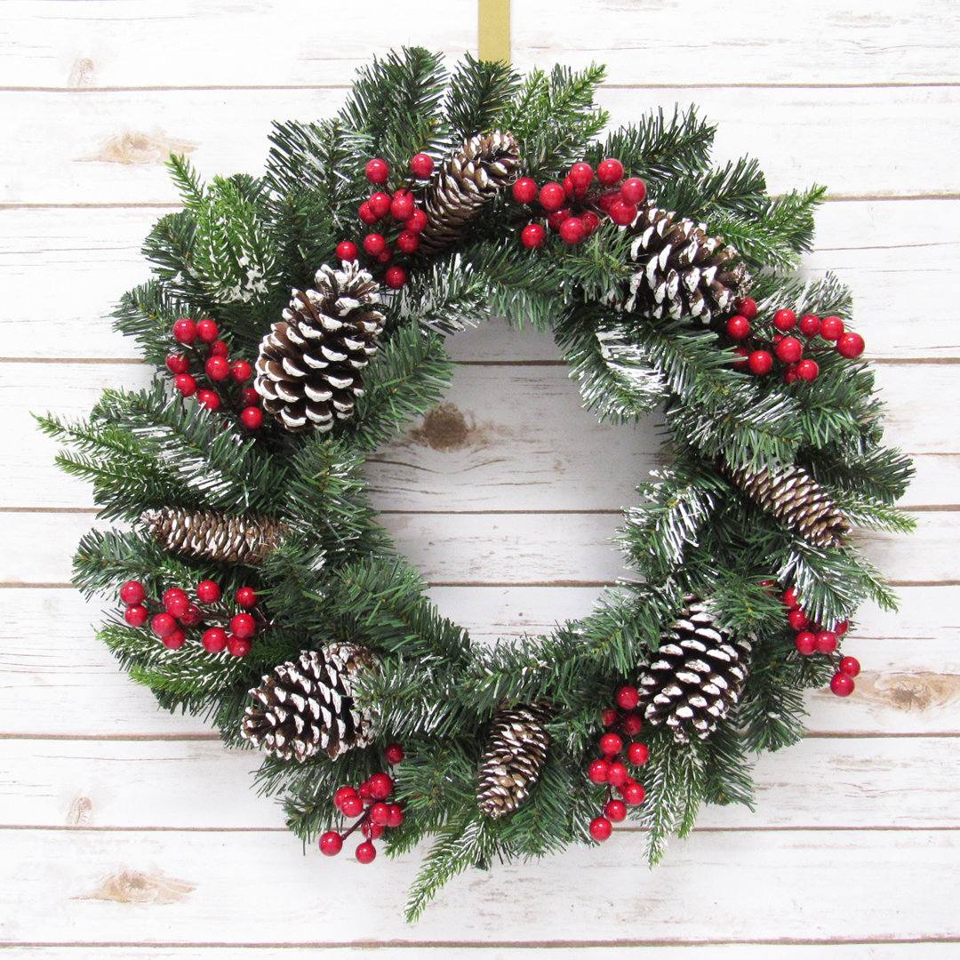 Faux 24'' Wreath The Holiday Aisle®