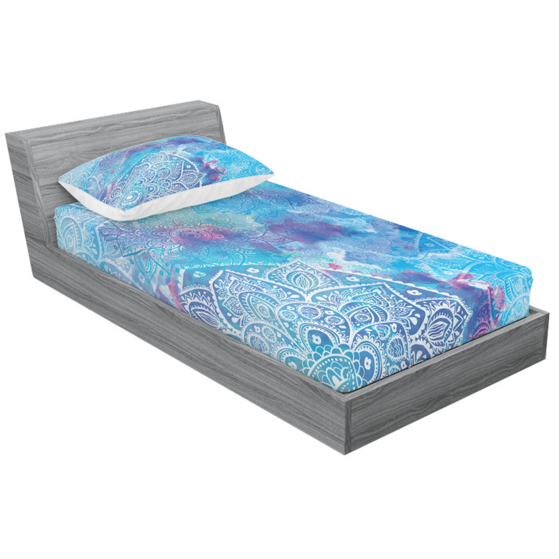 Microfiber Sheet Set, Twin Sheet Set with Fitted Sheet