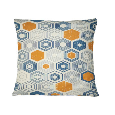 Coussin Retro Retro Hexagon