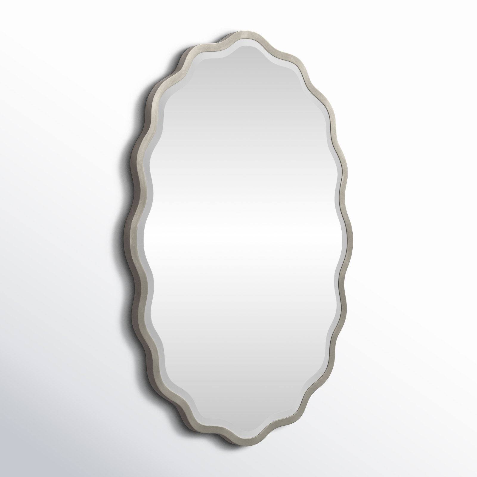Meadowdale 23" Accent Mirror, Silver