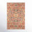 Reese Oriental Hand-Knotted Cotton Red/Dark Brown/Gold Area Rug-1881989527