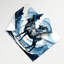 Tapisserie murale «Wildlife Blue Sheep»-133635890