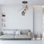 Valparaiso 3 - Light Black Pendant