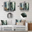 «Waterfall Cliff Adventure», ensemble d'art mural en métal cascade-1098931487