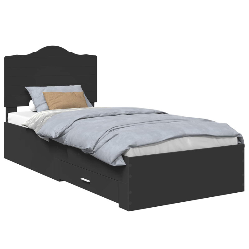 Bed Frame, Small Single (2'6), Black
