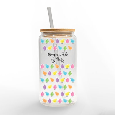 16 oz. Pot Mason en verre
