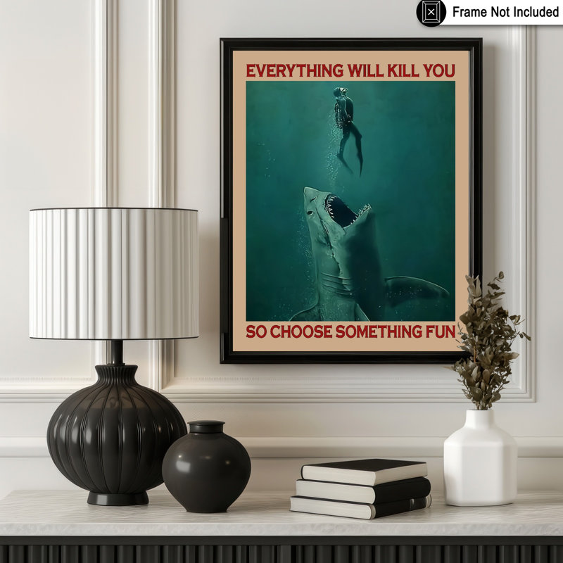 Tout vous tuera, Unframed, Poster, 08"H x 10"W
