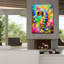 «The Sensible Sea Horse» par Dean Russo, art mural sur toile-1388395051