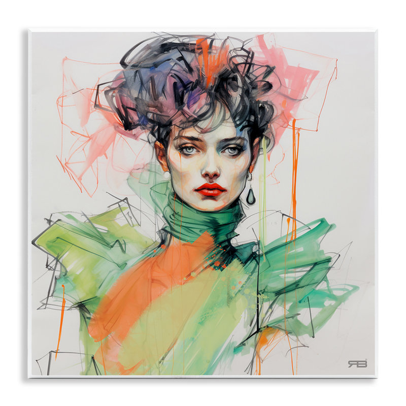 «Trendy Glam Portrait» par Roozbeh Bahramali